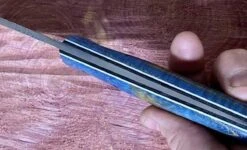 Fiddleback Forge Camp Muk Knife W/ Curly Ash Handles -Helle Shop fiddleback forge fiddleback forge camp muk knife w curly ash handles 41987213951188