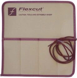 Flexcut Knife Roll, With Four Pockets, 3.4 Oz (KN00)