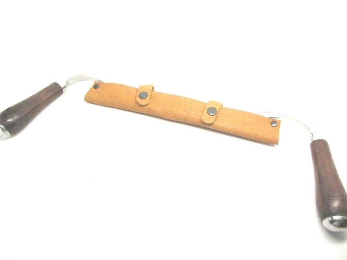 Ramelson 10" Draw Knife W/ Leather Sheath 3 Ramelson 10" Draw Knife W/ Leather Sheath - Image 3