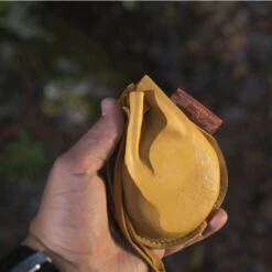 Frost River Buckskin Drawstring Pouch (USA) -Helle Shop frost river trading frost river buckskin drawstring pouch usa 39393506001108
