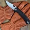 Custom GiantMouse ACE Jutland Black G10 Folding Knife (Italy)