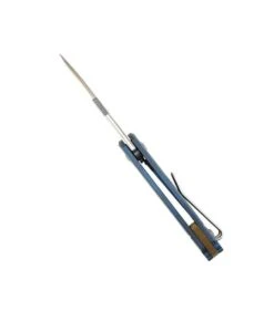 Custom GiantMouse ACE Riv Ti Framelock Blue Titanium Folding Knife -Helle Shop gaintmouse custom giantmouse ace riv ti framelock blue titanium folding knife 41989866946772