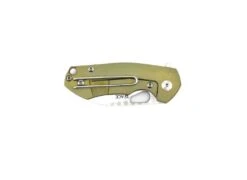 Custom GiantMouse ACE Riv Ti Framelock OD Green Titanium Folding Knife -Helle Shop gaintmouse custom giantmouse ace riv ti framelock od green titanium folding knife 41989869043924