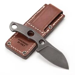 GiantMouse GMF1-F Fixed Blade (Dark PVD Stonewash) -Helle Shop gaintmouse giantmouse gmf1 f fixed blade dark pvd stonewash 39393520582868