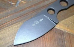 GiantMouse GMF1-F Fixed Blade (Dark PVD Stonewash) -Helle Shop gaintmouse giantmouse gmf1 f fixed blade dark pvd stonewash 39393521238228