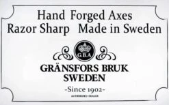 Gransfors Bruk Axe Book & Warranty Manual -Helle Shop gransfors bruk gransfors bruk axe book warranty manual 41987071803604