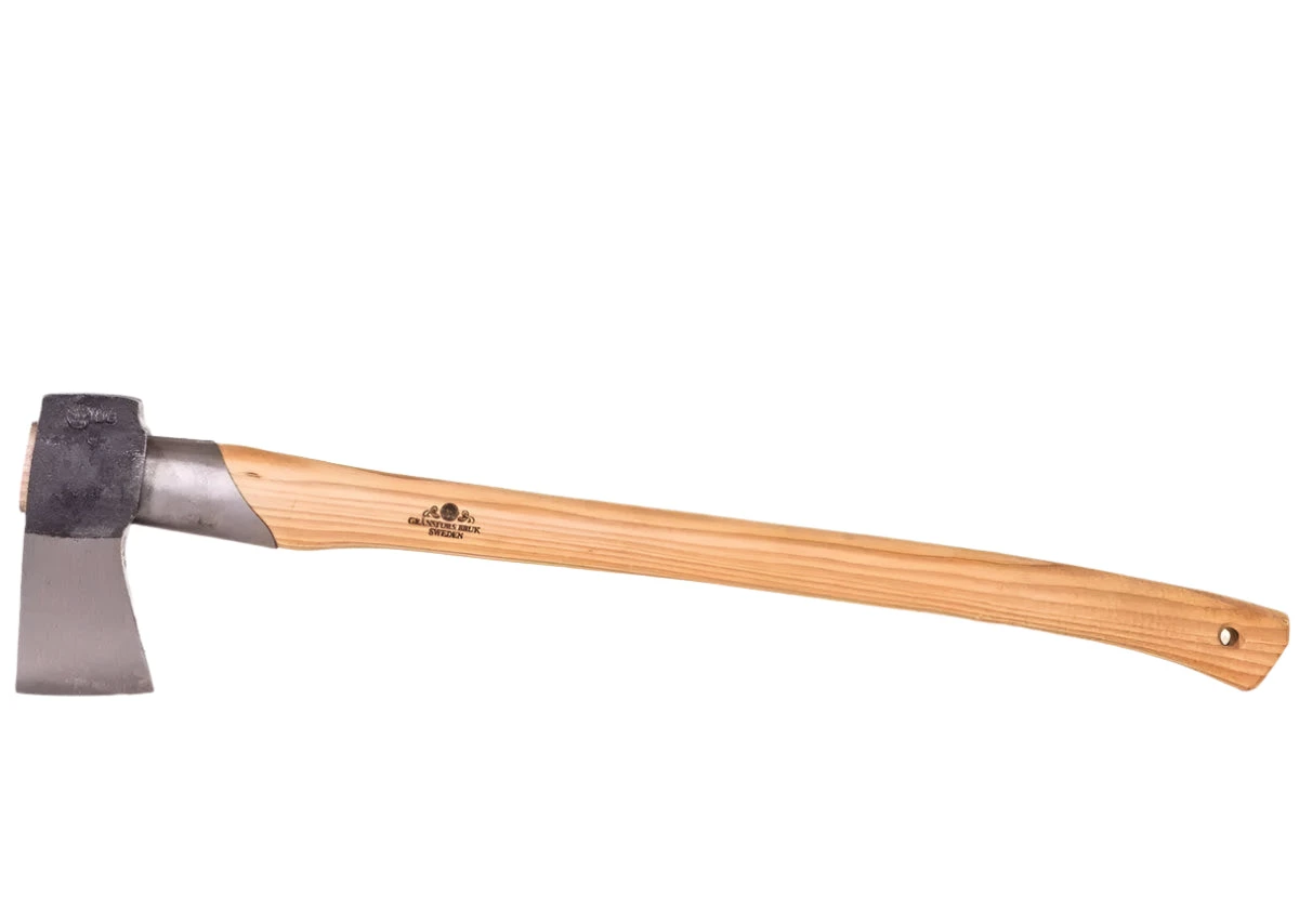 Gransfors Large Splitting Axe 445 W/ Collar Guard (Sweden) 1 Gransfors Large Splitting Axe 445 W/ Collar Guard (Sweden)