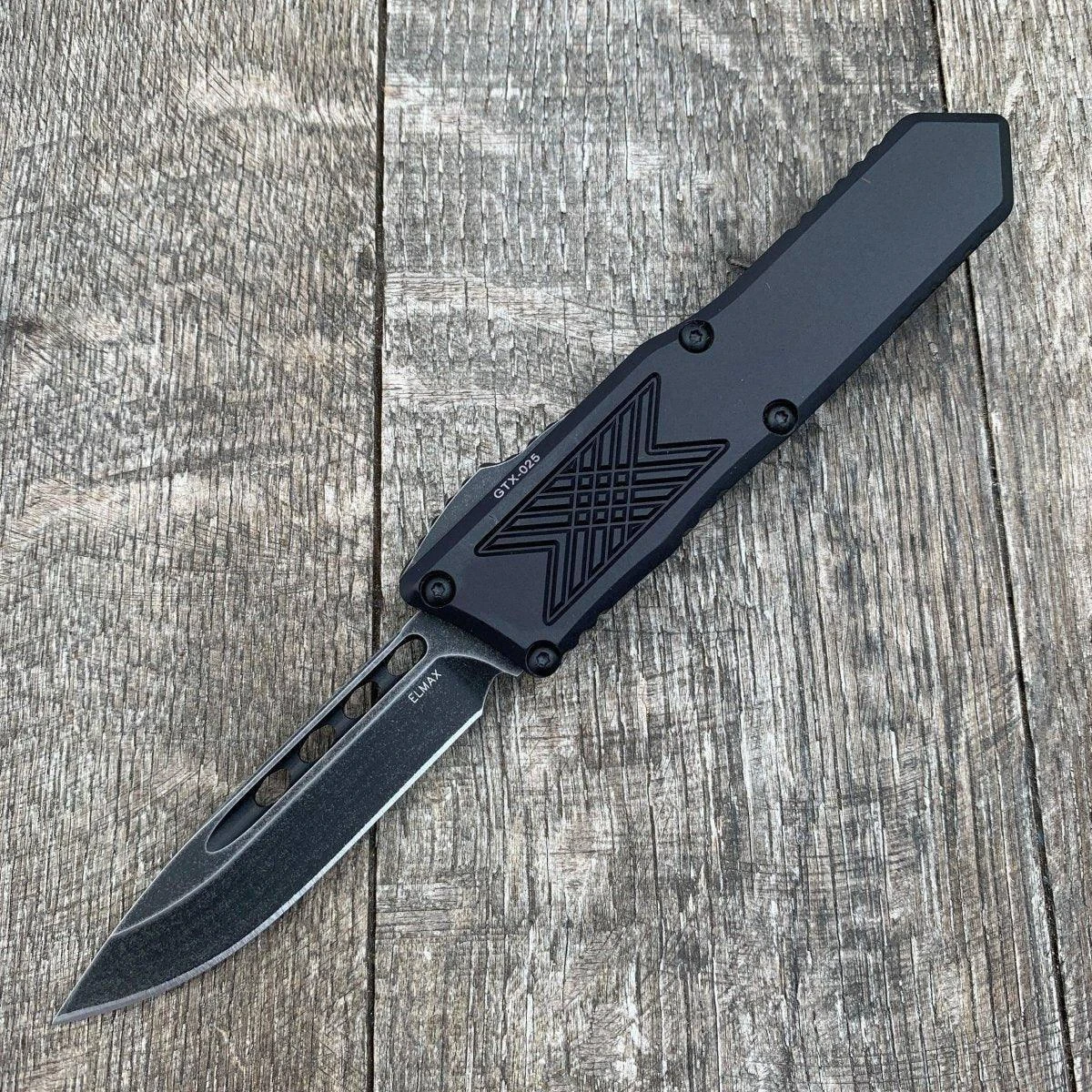 Guardian Tactical GTX-025 OTF Auto Knife (2.5" Dark Stonewash) 12-3611 1 Guardian Tactical GTX-025 OTF Auto Knife (2.5" Dark Stonewash) 12-3611