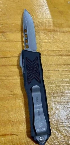 Guardian Tactical GTX-025 OTF Auto Knife (2.5" Stonewash) 12-3511 -Helle Shop guardian tactical guardian tactical gtx 025 otf auto knife 2 5 stonewash 12 3511 41986883518676