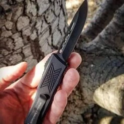 Guardian Tactical GTX-025 OTF Black Tactical S/E 12-3111 -Helle Shop guardian tactical guardian tactical gtx 025 otf black tactical s e 12 3111 41986885484756