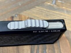 Guardian Tactical RECON-035 92231 Auto Knife Two Tone Double Edge Carbon Fiber -Helle Shop guardian tactical guardian tactical recon 035 92231 auto knife two tone double edge carbon fiber 39393529364692