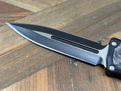 Guardian Tactical RECON-035 92231 Auto Knife Two Tone Double Edge Carbon Fiber -Helle Shop guardian tactical guardian tactical recon 035 92231 auto knife two tone double edge carbon fiber 39393529430228