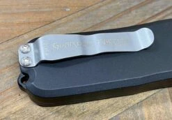 Guardian Tactical RECON-035 93232 Two Tone Black DE Serrated Auto Knife 3.3" -Helle Shop guardian tactical guardian tactical recon 035 93232 two tone black de serrated auto knife 3 3 39393531134164