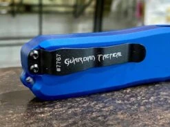 Guardian Tactical Recon-035 94131 D/E Auto Blue Black Tactical Knife (3.25") -Helle Shop guardian tactical guardian tactical recon 035 94131 d e auto blue black tactical knife 3 25 39393530872020