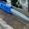 Guardian Tactical RECON-035 94531 Blue Auto Knife 3.3" Dagger Stonewash