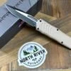 Guardian Tactical RECON-035 97211 Desert Tan Single Edge Two-Tone Black Blade