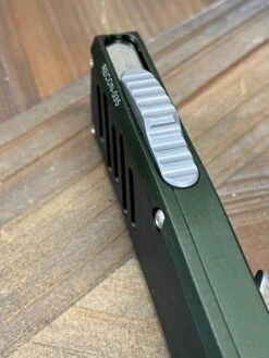 Guardian Tactical Recon-035 98521 Auto OD Green Stonewash Tanto Knife (3.25") -Helle Shop guardian tactical guardian tactical recon 035 98521 auto od green stonewash tanto knife 3 25 39393538834644
