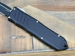 Guardian Tactical Recon 040 113211 Auto Knife 3.75" Black Two-Tone -Helle Shop guardian tactical guardian tactical recon 040 113211 auto knife 3 75 black two tone 41987322347732