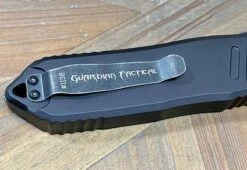 Guardian Tactical RECON-040 113611 Dark Stonewash S/E OTF Knife (3.75" SW) -Helle Shop guardian tactical guardian tactical recon 040 113611 dark stonewash s e otf knife 3 75 sw 39393538670804