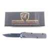 Guardian Tactical Scout CF OTF 142111 Gray Carbon Fiber Inlay Black Tactical S/E Blade