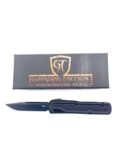 Guardian Tactical Scout OTF Black Tactical Elmax 143111 (USA) -Helle Shop guardian tactical guardian tactical scout otf black tactical elmax 143111 usa 40488947318996