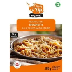 Happy Yak Spaghetti W/ Neapolitan Sauce (1 Serving)