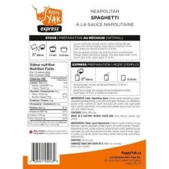 Happy Yak Spaghetti W/ Neapolitan Sauce (1 Serving) -Helle Shop happy yak happy yak spaghetti w neapolitan sauce 1 serving 39393537294548