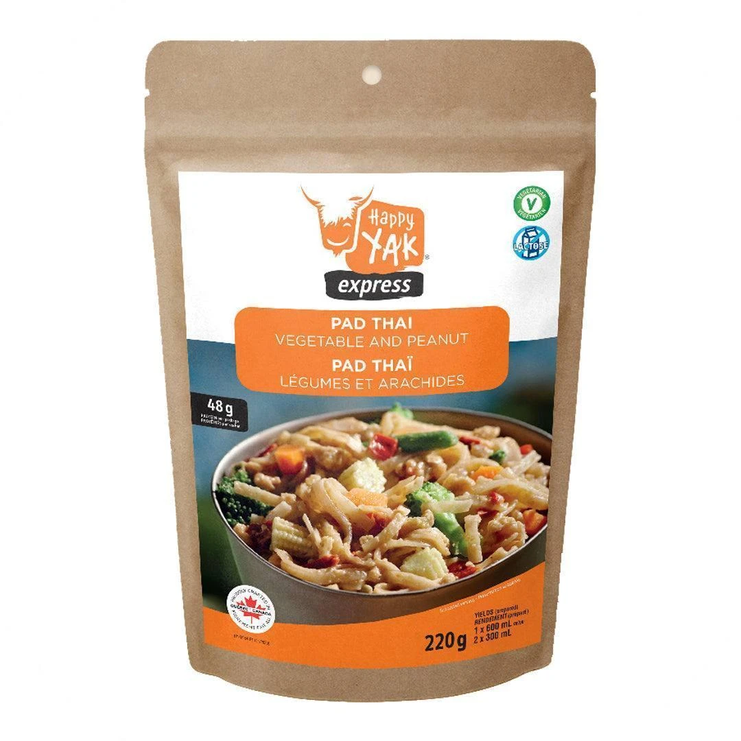 Happy Yak Vegetable And Peanut Pad Thaï (Vegetarian, Lactose Free) 1 Happy Yak Vegetable And Peanut Pad Thaï (Vegetarian, Lactose Free)