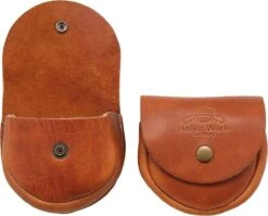 Helko Sharpening Stone Leather Pouch - Made In USA