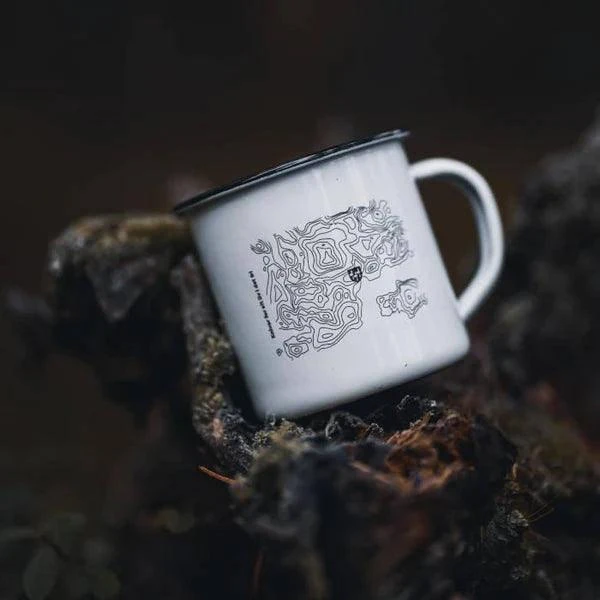 Helle Map Enamel Cup (Norway) 2 Helle Map Enamel Cup (Norway) - Image 2