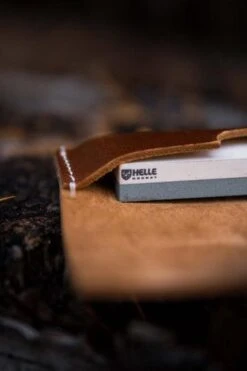 Helle Sharpening Stone S With Leather Holster (Norway) -Helle Shop helle helle sharpening stone s with leather holster norway 39393555022036