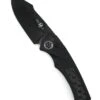 Heretic Auto Pariah H048-8A Battleworn Black SE MagnaCut Blade Bubble Inlays Flamed Pivot Collars