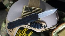 Heretic Knives H039-10A-T Colossus Clip Point Auto OTF MagnaCut Black Tactical (USA)