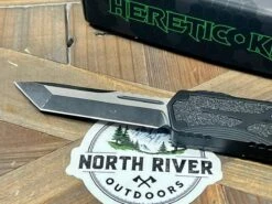 Heretic Knives H040-14A Colossus Tanto Two Tone Battle Black Auto OTF MagnaCut (USA) -Helle Shop heretic knives heretic knives h040 14a colossus tanto two tone battle black auto otf magnacut usa 39393557086420
