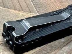 Heretic Knives H040-14A Colossus Tanto Two Tone Battle Black Auto OTF MagnaCut (USA) -Helle Shop heretic knives heretic knives h040 14a colossus tanto two tone battle black auto otf magnacut usa 39393557151956