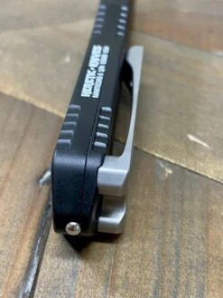 Heretic Knives Manticore S D/E Black Handle Stonewash Blade H024-2A -Helle Shop heretic knives heretic knives manticore s d e black handle stonewash blade h024 2a 39393557610708