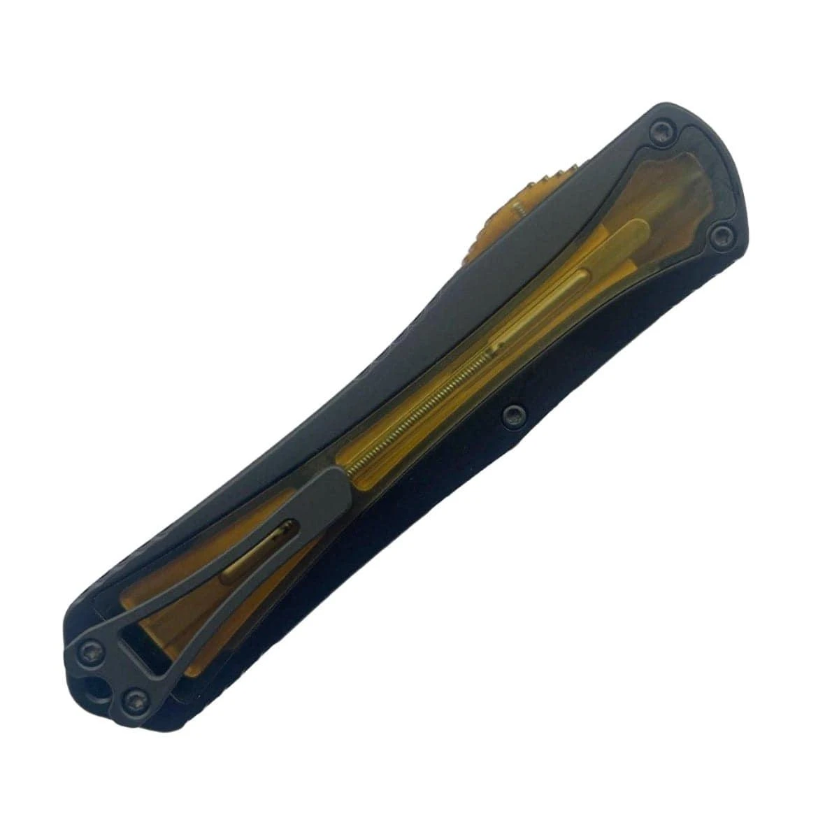 Heretic Knives Manticore X D/E Black Ultem Inlays DLC Magnacut Blade (USA) 3 Heretic Knives Manticore X D/E Black Ultem Inlays DLC Magnacut Blade (USA) - Image 3