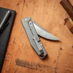 GiantMouse GMX Limited #22 Folding Knife S90V Titantium Brass Bolster (Rare) -Helle Shop image 13ab32bb 9085 4a2d a4d0 a396cc600f7e 7