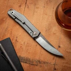 GiantMouse GMX Limited #22 Folding Knife S90V Titantium Brass Bolster (Rare) -Helle Shop image 4285a79f a83d 45f6 ae45 c57fe5e35224 3