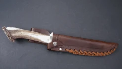 Silver Stag Pacific Bowie Crown Handle D2 Fixed Blade Knife -Helle Shop image 58f268f6 f40e 44aa ac23 deeac85d4049 4