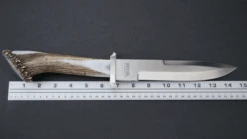 Silver Stag Pacific Bowie Crown Handle D2 Fixed Blade Knife -Helle Shop image 894682c6 f077 45a7 ae26 786d2cac3913 3