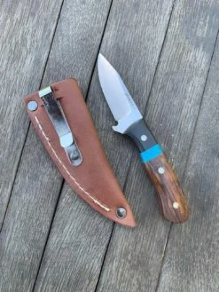 Join Or Die Turquoise Fieldmate Fixed Blade Knife Black Richlite Ironwood (2.5") -Helle Shop image ae5d4c25 1ddd 43b4 bf0f f86742f879ed 3