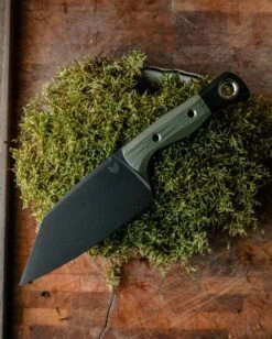 Benchmade Station Fixed Blade 5.82" CPM-154 Black Clip Point Blade OD Green G10 Handles With Black Bolsters -Helle Shop image fe07209d 3be9 4db6 9073 8884283a4418 4