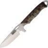 Dawson Knives Outcast Satin MagnaCut Fixed Blade Ultrex Camo G10 (Model 16340)