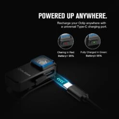 OLIGHT Oclip Rechargeable Flashlight 300 Lumens USB C Charging -Helle Shop image c516661d 17e4 47cd 8a5f b32bc7b9fd8a