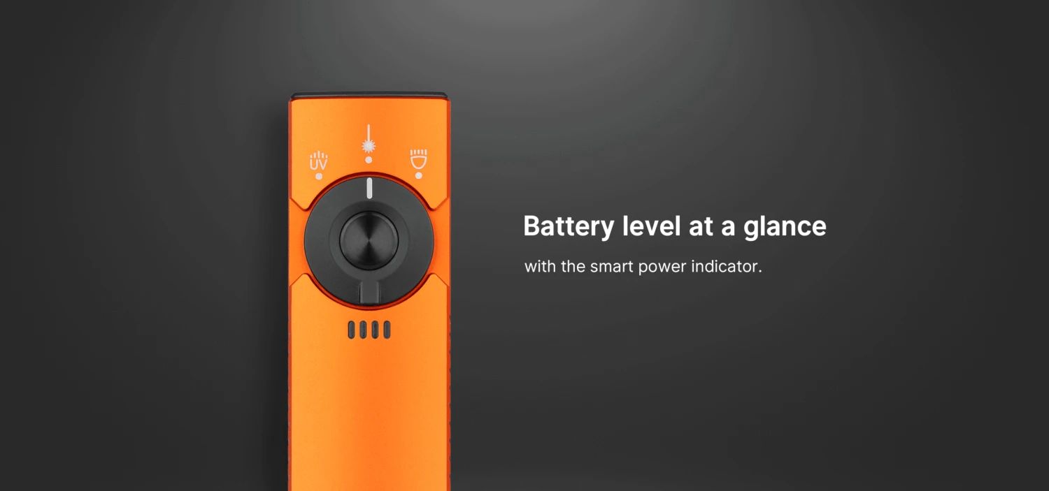 Olight Arkfeld Pro Flashlight With LED Light, UV And Laser Flashlight 1300 Max Lumens 17 Olight Arkfeld Pro Flashlight With LED Light, UV And Laser Flashlight 1300 Max Lumens - Image 17