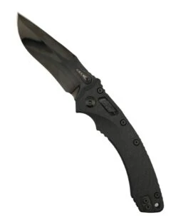 Marfione Custom Amphibian RAM-LOK DLC Diamond Wash M390 Knife Carbon Fiber W/ DLC Two Tone Accents