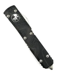 Custom Engraved Microtech 123-12 Ultratech Tanto Full Serrated Auto OTF Knife 3.46" -Helle Shop microtech custom engraved microtech 123 12 ultratech tanto full serrated auto otf knife 3 46 41989866062036