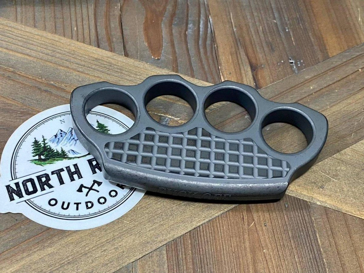 Microtech Marfione Custom Titanium Hand Tank 4-Hole Paperweight 1 Microtech Marfione Custom Titanium Hand Tank 4-Hole Paperweight