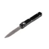 Microtech 121-10AP Ultratech Auto S/E Knife 3.46" Apocalyptic Plain Blade, Black Handles